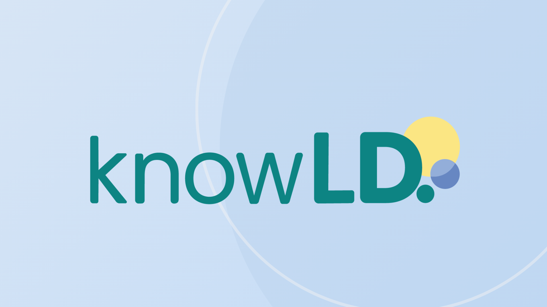 Logo for "knowLD"