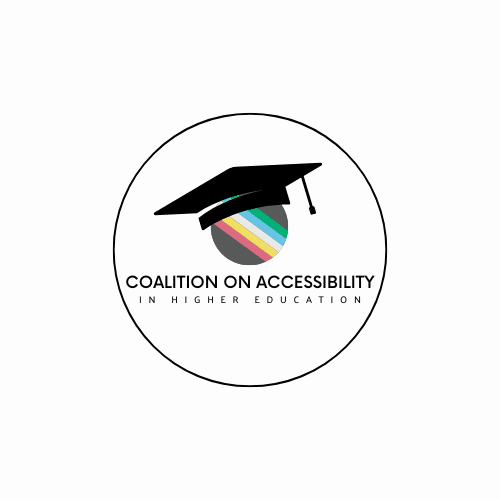 Coalition On Accessibility In Higher Education (CAHE) Logo Image